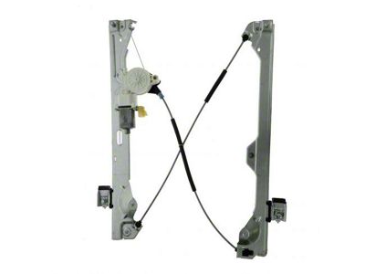 Power Window Regulator; Rear Passenger Side (07-14 Silverado 3500 HD Crew Cab)