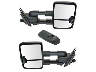 Powered Heated Memory Power Folding Towing Mirrors (15-19 Silverado 3500 HD)