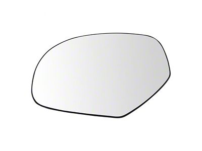 Powered Heated Mirror Glass; Driver Side (07-14 Silverado 3500 HD)