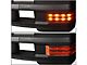 Powered Heated Towing Mirrors with Amber Turn Signals; Black (07-14 Silverado 3500 HD)