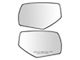 Powered Mirror Glass; Driver and Passenger Side (15-17 Silverado 3500 HD)