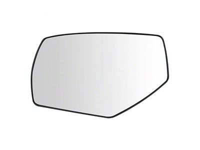 Powered Mirror Glass; Driver Side (15-17 Silverado 3500 HD)