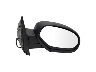 Powered Mirror; Textured Black; Passenger Side (07-14 Silverado 3500 HD)