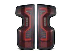 PRO-Series LED Tail Lights; Red Housing; Smoked Lens (20-23 Silverado 3500 HD w/ Factory LED Tail Lights)