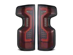PRO-Series LED Tail Lights; Red Housing; Smoked Lens (20-23 Silverado 3500 HD w/ Factory LED Tail Lights)