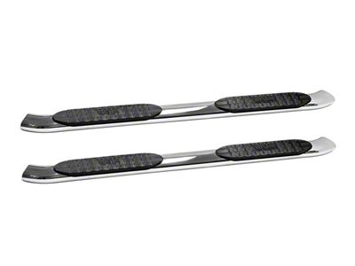 Westin Pro Traxx 5-Inch Oval Side Step Bars; Stainless Steel (20-25 Silverado 3500 HD Double Cab)