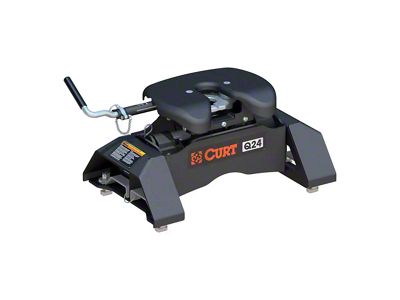 Q24 5th Wheel Trailer Hitch; 24,000 lb. GTW (20-25 Silverado 3500 HD w/ 8-Foot Long Box & 5th Wheel Prep Package)