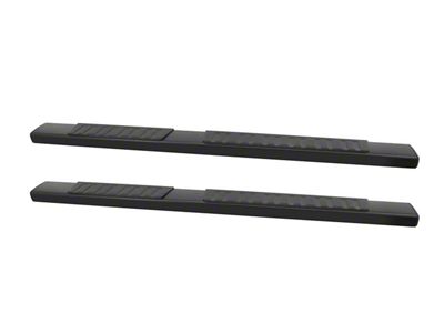 R7 Nerf Side Step Bars; Black (07-19 Silverado 3500 HD Crew Cab)