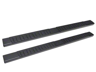 R7 Nerf Side Step Bars; Black (20-25 Silverado 3500 HD Crew Cab)