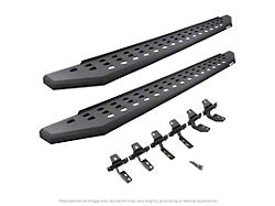 Go Rhino RB20 Running Boards; Textured Black (20-24 Silverado 3500 HD Double Cab)