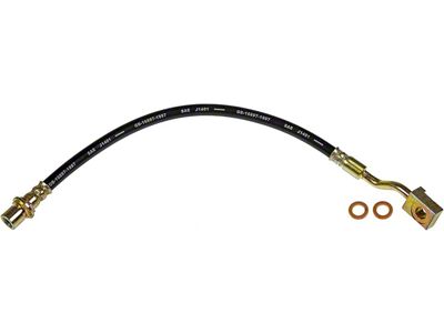 Rear Brake Hydraulic Hose; Driver Side (07-10 Silverado 3500 HD w/ RPO Code JH6)