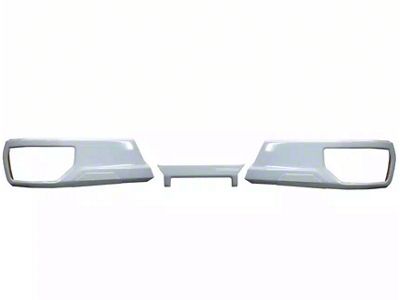 Rear Bumper Cover; Summit White (20-25 Silverado 3500 HD)