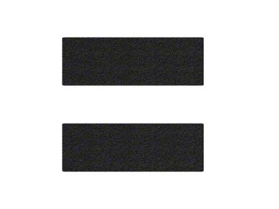 Rear Door Sill Protection; Textured Black (15-25 Silverado 3500 HD Double Cab)