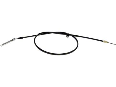 Rear Parking Brake Cable; Driver Side (09-11 Silverado 3500 HD Regular Cab)