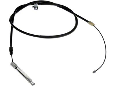 Rear Parking Brake Cable; Driver Side (09-11 Silverado 3500 HD Extended Cab, Crew Cab)