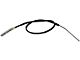 Rear Parking Brake Cable; Driver Side (12-18 Silverado 3500 HD Cab and Chassis w/o Wide Track Rear Axle)
