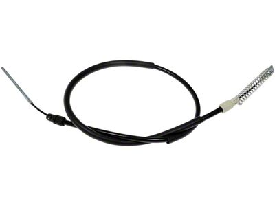Rear Parking Brake Cable; Driver Side (12-18 Silverado 3500 HD Cab and Chassis w/ Wide Track Rear Axle)