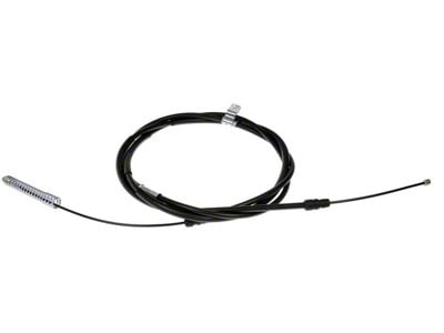 Rear Parking Brake Cable; Passenger Side (2014 Silverado 3500 HD Regular Cab w/ 8-Foot Long Box)