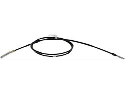 Rear Parking Brake Cable; Passenger Side (12-18 Silverado 3500 HD w/ 6.50-Foot Standard Box)