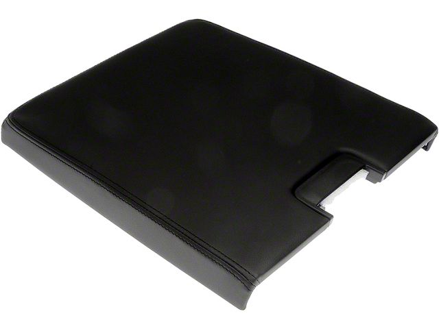 Replacement Center Console Lid; Black (07-13 Silverado 3500 HD)