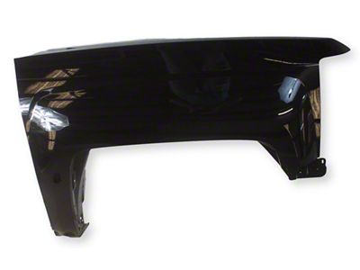 Replacement Aftermarket Fender; Passenger Side; Black (15-19 Silverado 3500 HD)