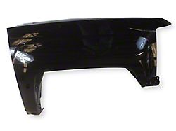 Replacement OEM Fender; Passenger Side; Black (15-19 Silverado 3500 HD)