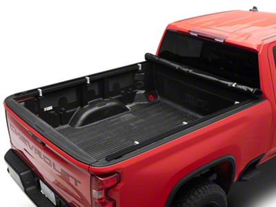 Roll Up Tonneau Cover; Black (20-25 Silverado 3500 HD w/ 6.90-Foot Standard Box)