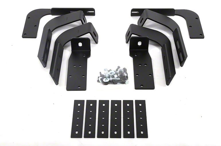 Rough Step Running Board Brackets (07-14 Silverado 3500 HD)