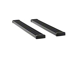 Grip Step 7-Inch Running Boards; Body Mount; Textured Black (07-13 Silverado 3500 HD Extended Cab)