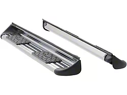 Stainless Side Entry Running Boards; Polished (15-19 Silverado 3500 HD Crew Cab)