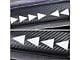 Sequential Triangle LED Third Brake Light; Black (15-19 Silverado 3500 HD)