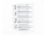 Smart Key Door Handle Covers; Chrome (20-25 Silverado 3500 HD)