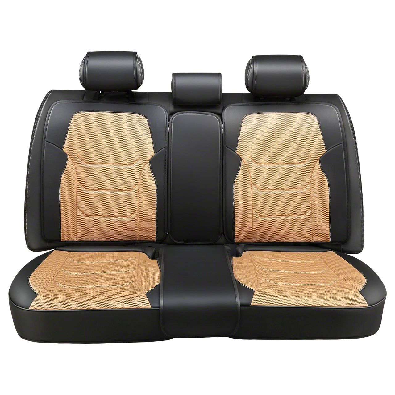 thumbnail image 2 of OEM Light Titanium Gray Driver Bottom Leather Seat Cover For Chevy Silverado 2007-2014 2 of 5