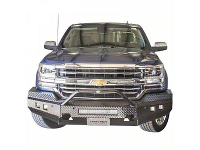Sport Winch Front Bumper; Black (15-19 Silverado 3500 HD)