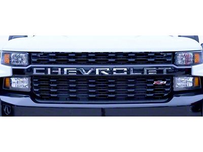 Putco Stainless Steel Grille Insert Letters (20-25 Silverado 3500 HD)