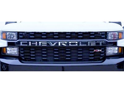 Putco Stainless Steel Grille Insert Letters (20-24 Silverado 3500 HD)