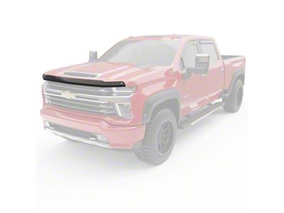 EGR Superguard Hood Guard; Matte Black (20-24 Silverado 3500 HD)