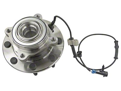 Supreme Front Wheel Bearing and Hub Assembly (07-10 Silverado 3500 HD SRW)