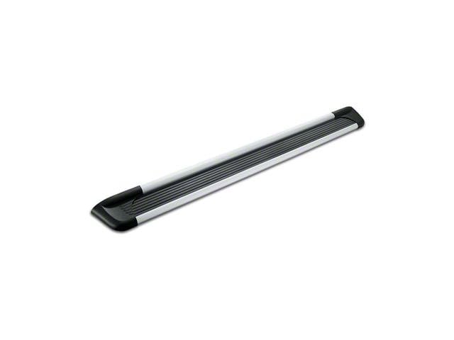 Sure-Grip Running Boards without Mounting Kit; Brushed Aluminum (07-14 Silverado 3500 HD Extended Cab; 15-19 6.0L Silverado 3500 HD Double Cab; 20-24 Silverado 3500 HD Double Cab )
