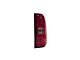 CAPA Replacement Tail Light; Chrome Housing; Red/Clear Lens; Passenger Side (07-14 Silverado 3500 HD)