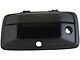 Tailgate Handle; Smooth Black; With Backup Camera and Keyhole (15-19 Silverado 3500 HD)