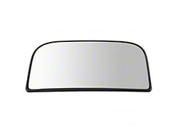 Towing Mirror Lower Glass; Driver Side (07-19 Silverado 3500 HD)