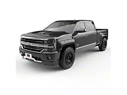 EGR Traditional Bolt-On Look Fender Flares; Black (15-19 Silverado 3500 HD SRW)