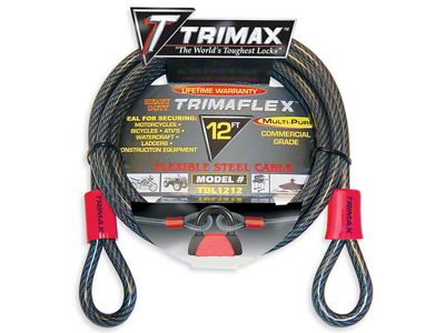 TRIMAFLEX Dual Loop Multi-Use Cable; 12-Foot x 12mm
