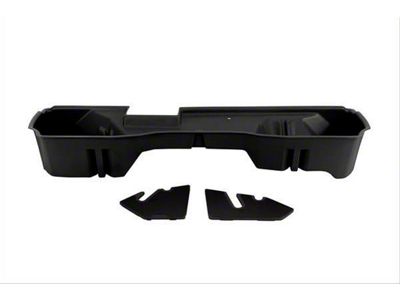 Underseat Storage; Black (15-19 Silverado 3500 HD Double Cab)