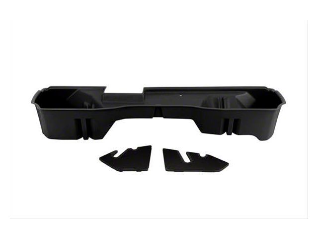 Underseat Storage; Black (15-19 Silverado 3500 HD Double Cab)