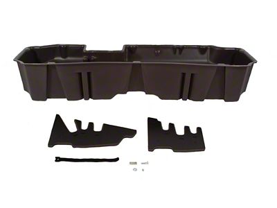 Underseat Storage; Brown (20-23 Silverado 3500 HD Crew Cab)