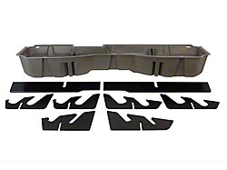 Underseat Storage; Tan (15-19 Silverado 3500 HD Crew Cab)