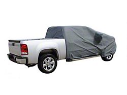 Universal Easyfit Truck Cab Cover; Gray (07-14 Silverado 3500 HD Crew Cab)