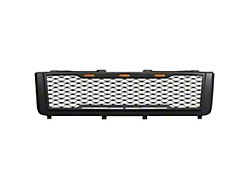 Upper Replacement Grille; Matte Black (11-14 Silverado 3500 HD)